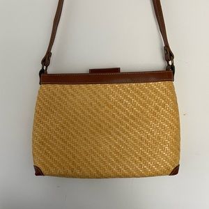 Vintage Fossil Woven Purse